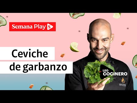 Ceviche de garbanzo y palmitos de palma | Leonardo Moran