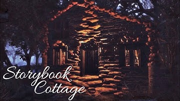Fallout 76 CAMP Build: Storybook Cottage with Enchanted Garden Pond 🐌