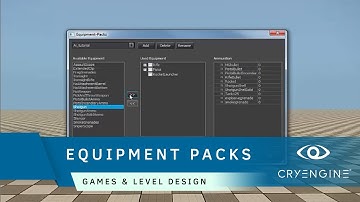 How to control Equipment Packs for Singleplayer games | Game & Level Design