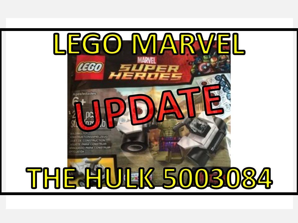 LEGO MARVEL SUPERHEROES THE HULK 5003084 POLYBAG PICTURE UPDATE