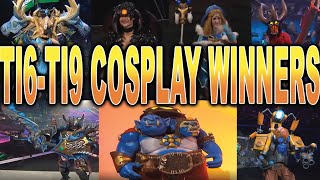 DOTA 2 COSPLAY - THE INTERNATIONAL 2016 - 2019 - Winners Compilation