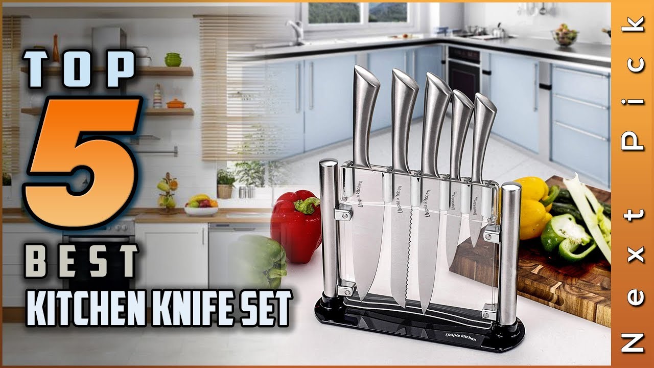 Knife Set, 14-piece Karcu Kitchen Knife Block Set, German Stainless Steel  Knife Set