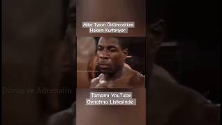 Mike Tyson Öldürecekken Hakem Kurtarıyor VS Frank Bruno 1   1989 Resimi