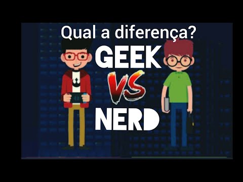 Vídeo: Diferença Entre Geek E Dork