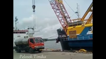 Pelabuhan Pomako Timika Papua Tengah 2023