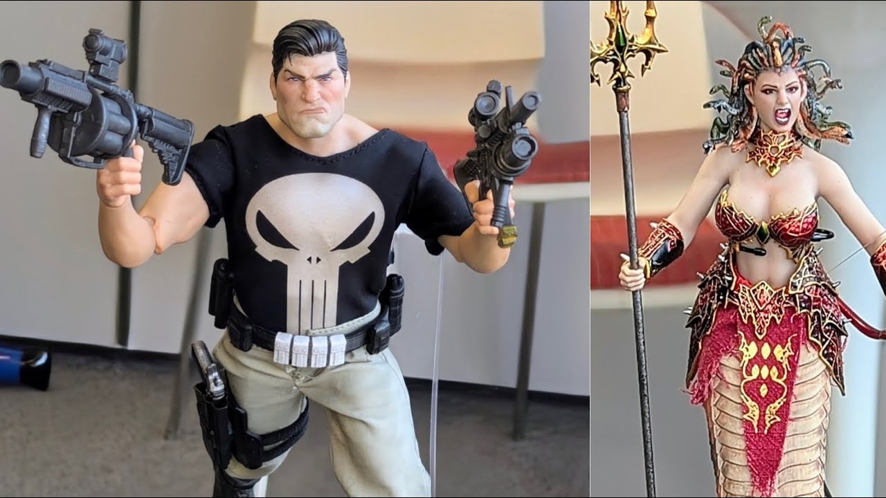 Новые фигурки Punisher Crime Buster от Kraken Studio и Medusa Tbleague в наличии в Titan Toyz.