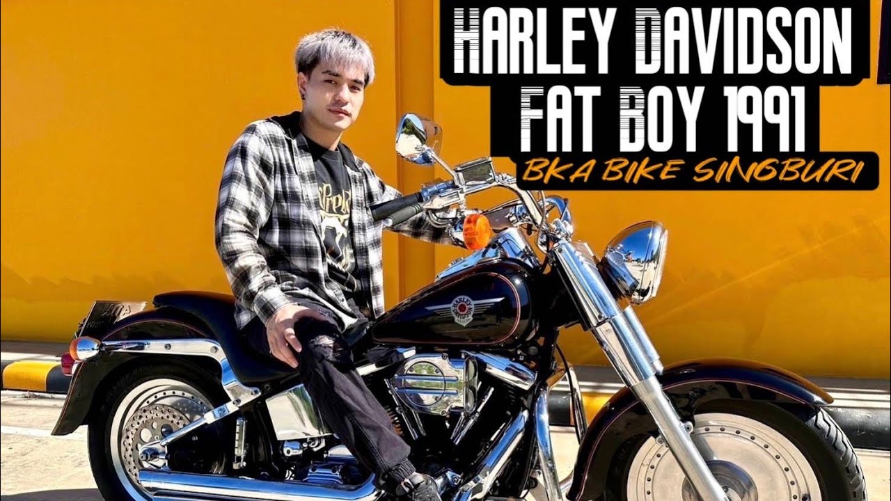 2 Review Harley Davidson Fat Boy 1991