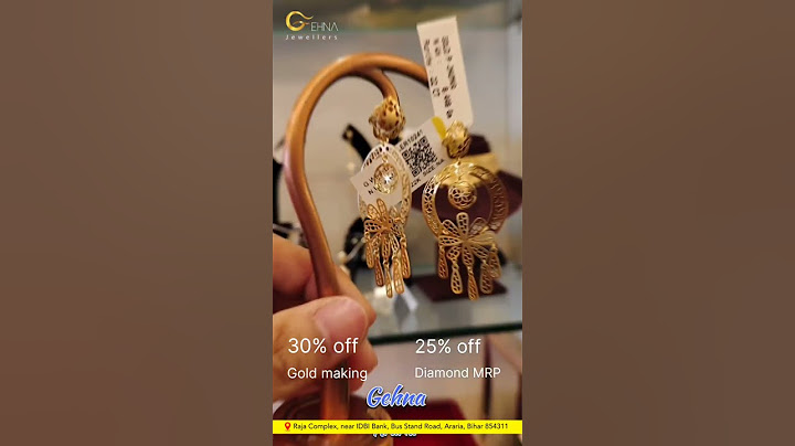 Dhanteras Offer Enjoy 30% OFF on Making Charges for Gold Jewelry and 25% OFF on Diamond Jewelry.