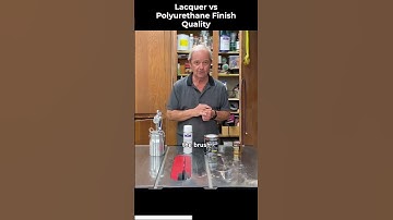 Finish Quality Face-Off: Polyurethane vs. Lacquer #shorts