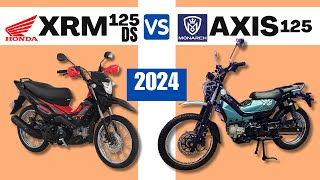 Honda XRM 125 DS vs Monarch AXIS 125 | Side by Side Comparison | Specs & Price | 2024