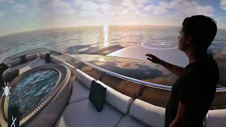 UNWARE Holodeck Demo: Luxury Yacht Walkthrough