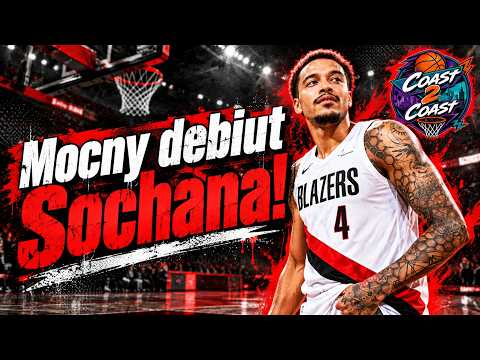 Jeremy Sochan z mocnym debiutem w Blazers!