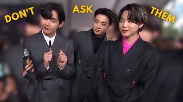 BTS Jimin V Jungkook bring BTS Maknae line interview chaos 2022