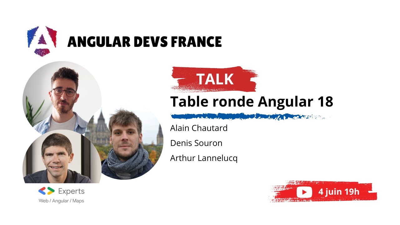 Table ronde sortie Angular 18 - YouTube