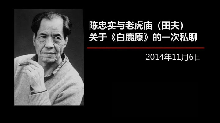 陳忠實與老虎廟（田夫）關於《白鹿原》的一次私聊 - 天天要聞
