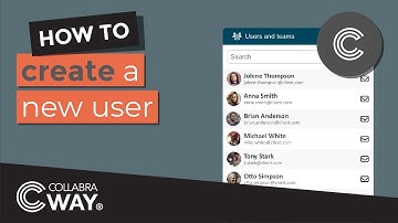 How to Create a New User in Cway® | Design Account Setup | Cway® by Collabra