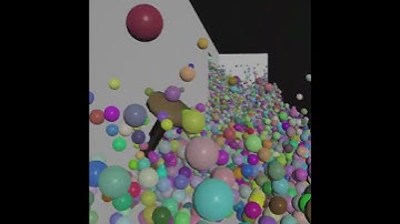 Houdini Mini: Ball Fall Bullet Sim