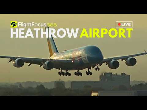 Heathrow Airport Live - Monday 6th April 2026