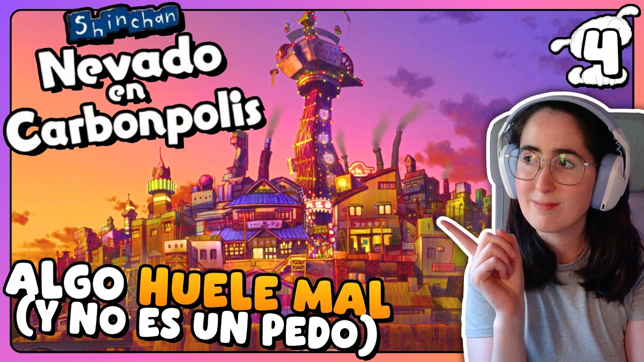🔴 ¡Algo huele mal! (Y no es un pedo...) 🐶🍑 Shin Chan y Nevado en Carbónpolis #4