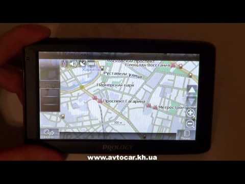 Видеообзор GPS навигатора Prology iMap-5020M
