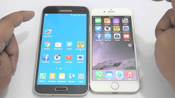 iPhone 6 vs Samsung Galaxy S5 Speed Test