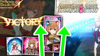 UNEXPECTED!!! THIS RAPHTALIA TEAM BEATS META UNITS GOING SECOND! | Seven Deadly Sins: Grand Cross
