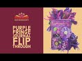 Purple fringe journal flip through