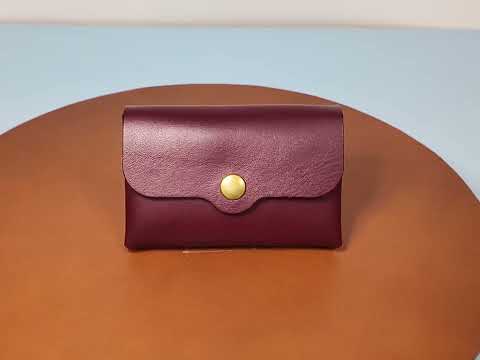 Minimalistic leather wallet