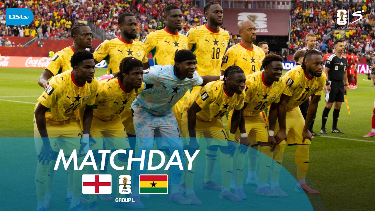 Matchday Two | England vs Ghana 🏴󠁧󠁢󠁥󠁮󠁧󠁿🆚🇬🇭 | FIFA World Cup 2026