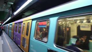 台北捷運C321型WINDOWS 8彩繪車離站(永春).avi