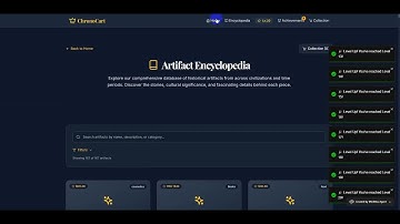 ChronoCart: The Gamified Historical Artifact Marketplace (MiniMax AI Agent Challenge Submission)