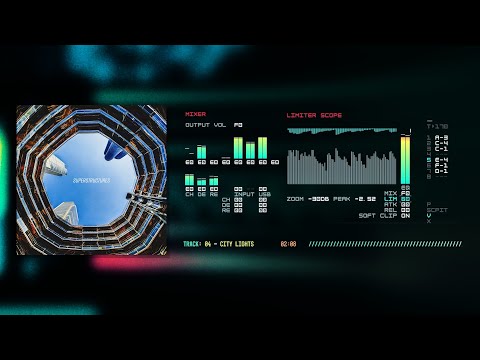 Jeremy Blake - Superstructures (full Album Visualizer) - Dnb / Electronica