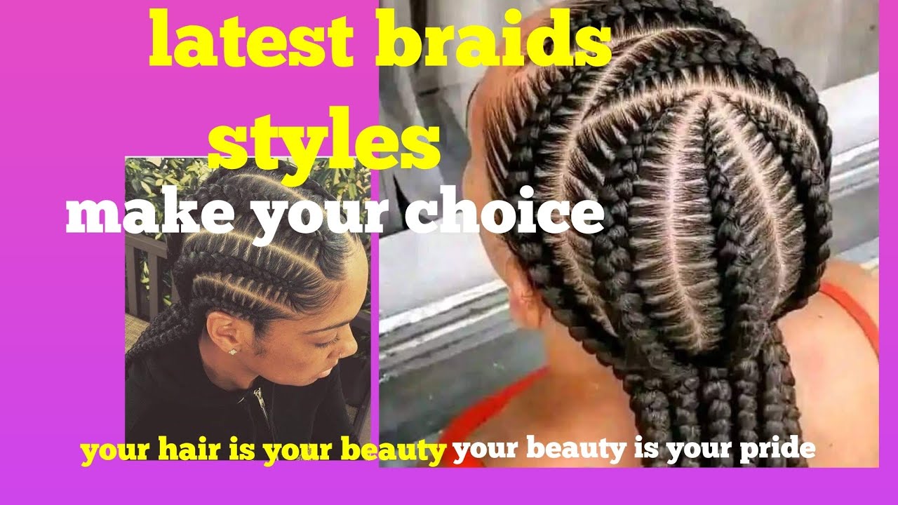 #Latest #braids #styles 8 #beautiful braids styles for your next braid ...