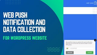 Collect Country Filtered Mobile Numbers | Web Push Notification WordPress Plugin | Fire Push