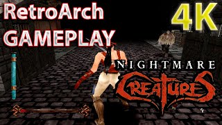 Retroarch 1.7.7 Emulator Ps1 Nightmare And Creatures 4K