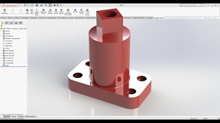 SOLIDWORKS TUTORIAL | PRACTISE FOR EXTRUDE BOSS & REVOLVE CUT | THE CADD
