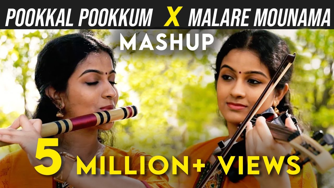 Pookkal Pookkum X Malare Mounama MASHUP | Sruthi Balamurali