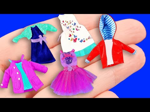 40 DIY Barbie Dresses and Clothes