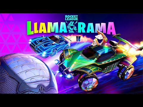 LLAMA RAMA IS BACK ON ROCKET LEAGUE! (New Items, Rewards, Challenges)