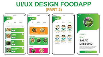 UI/UX Design Food App (Part 2) | React Native Tutorial for beginner