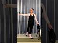 Lunch break ballet for relaxation. Full 10-minute class on my channel. 🩰#Balletinspired