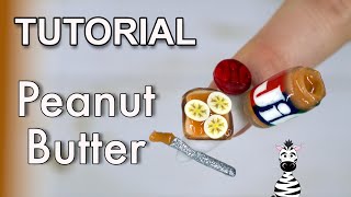 EXTREME 3D Jif Peanut Butter Acrylic and Gel Nail Art Tutorial