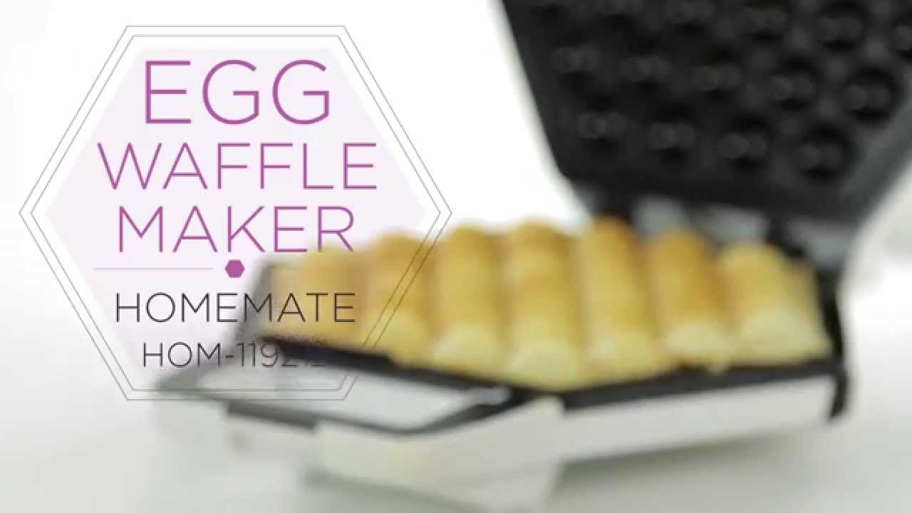 VerasuTV: มาทำฮ่องกงวอฟเฟิลกันเถอะ/ Egg Waffle Maker