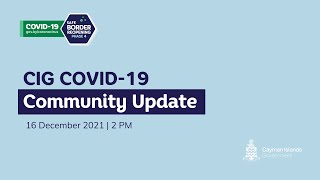COVID-19 Community Update - 16 December 2021
