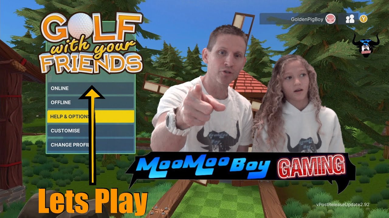 How to Golf with Your Friends XBOX Series X YouTube