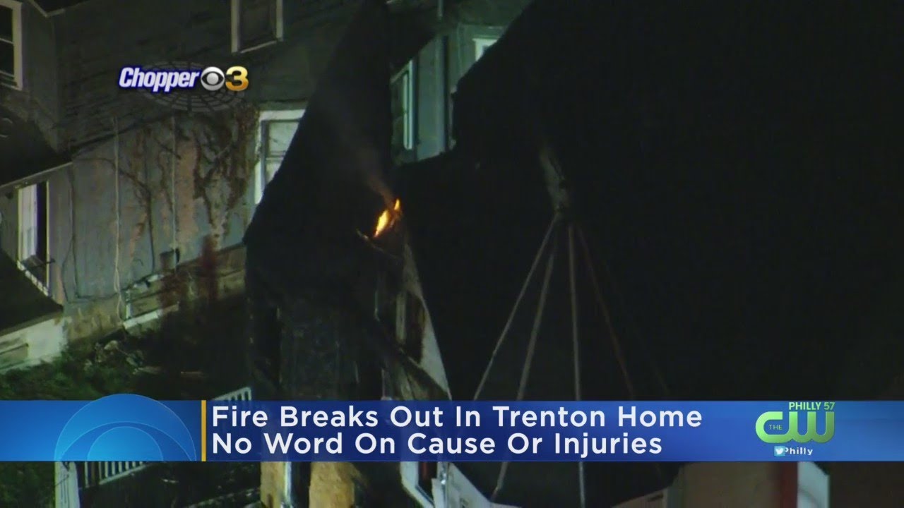 Crews Investigating 3-Alarm House Fire In Trenton - YouTube