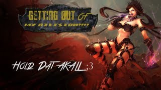League of Legends - GETTING OUT OF MY DIVISION - Part 5 - Hold Dat Akali ;3