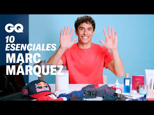 Marc Márquez: 10 cosas sin las que el campeón de MotoGP no puede vivir | 10 Esenciales | GQ España class=