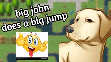 Big John Does A Big Jump - RPG Maker MV Tutorial