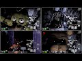 FNAF 1 but with All Withered Animatronics Mod